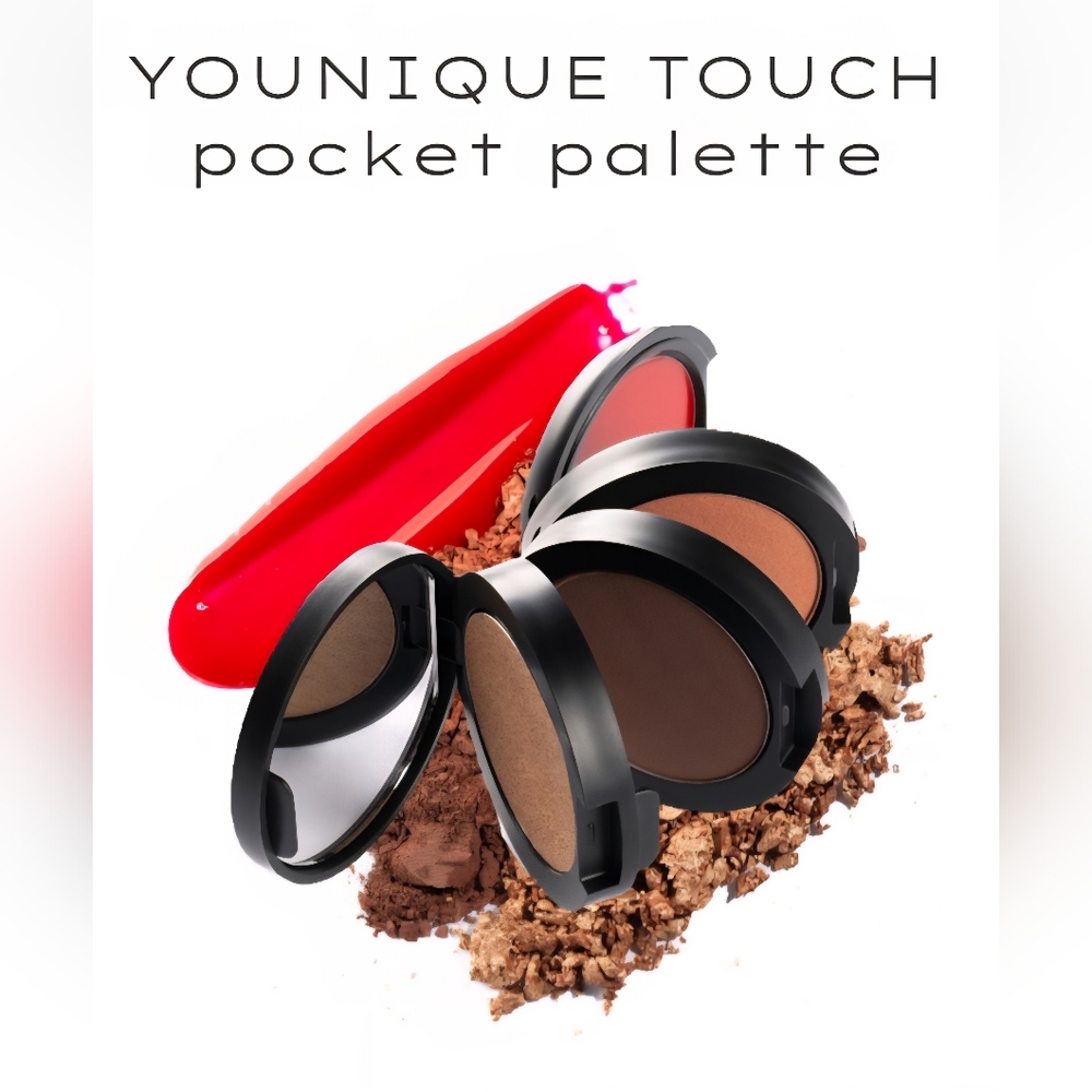 NWT Younique TOUCH Pocket Palette Quad Red Romance